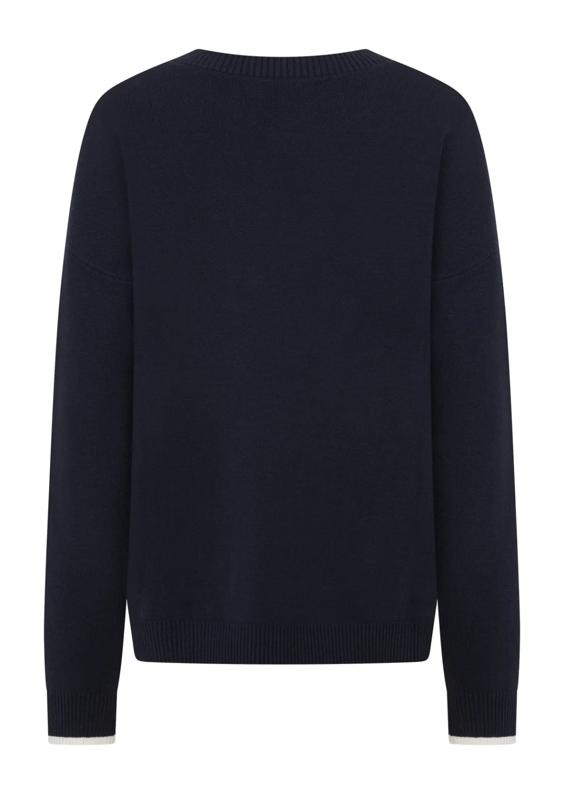 Lorna Jane LJC Classic Knit Jumper Navy Clearance