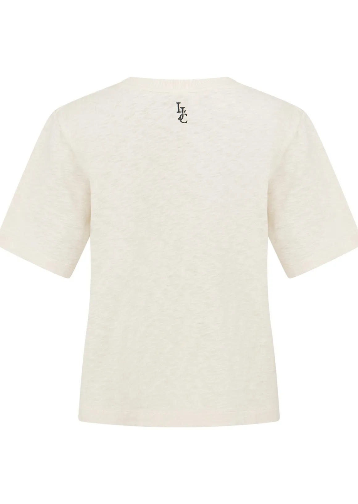 Lorna Jane LJC Heritage Textured T-Shirt Cream Outlet
