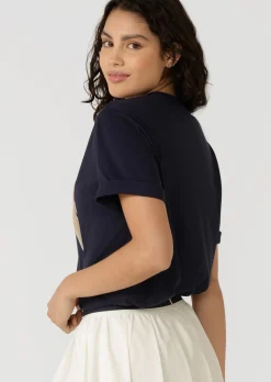 Lorna Jane Lorna Cheer Relaxed T-Shirt FrenchNavy Outlet