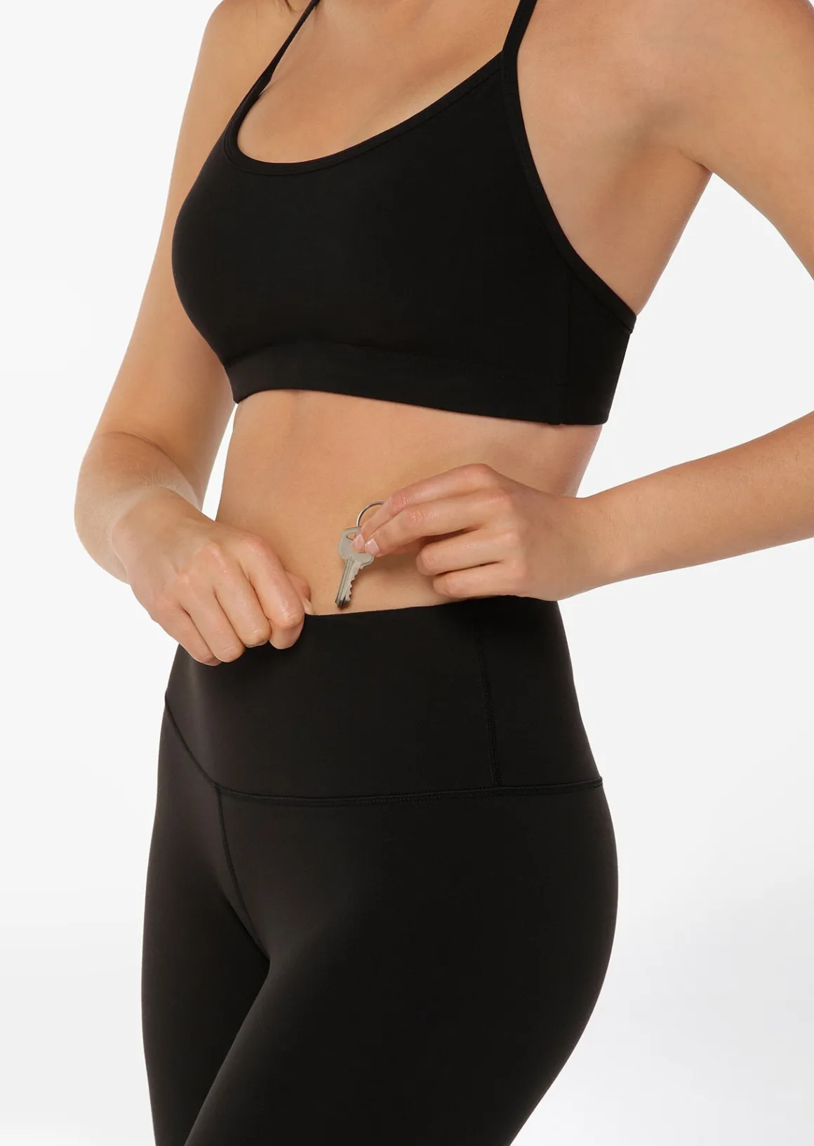 Lorna Jane Lotus 7/8 Leggings Black Discount