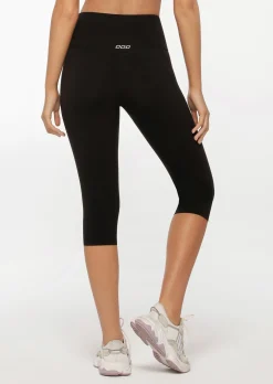 Lorna Jane Lotus 3/4 Leggings Black Sale