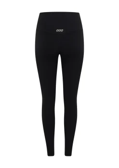 Lorna Jane Lotus Ankle Biter Leggings Black Hot