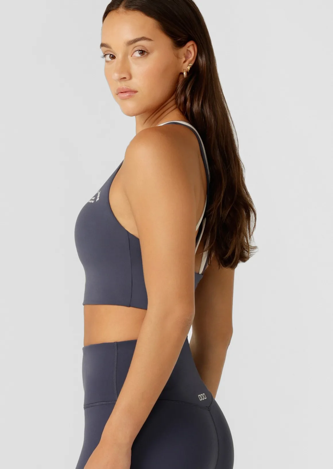 Lorna Jane Lotus Limited Edition Bra Tank Combo AshBlue