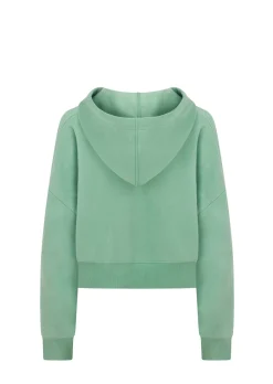 Lorna Jane Lotus Limited Edition Cropped Hoodie GreenJuice Best