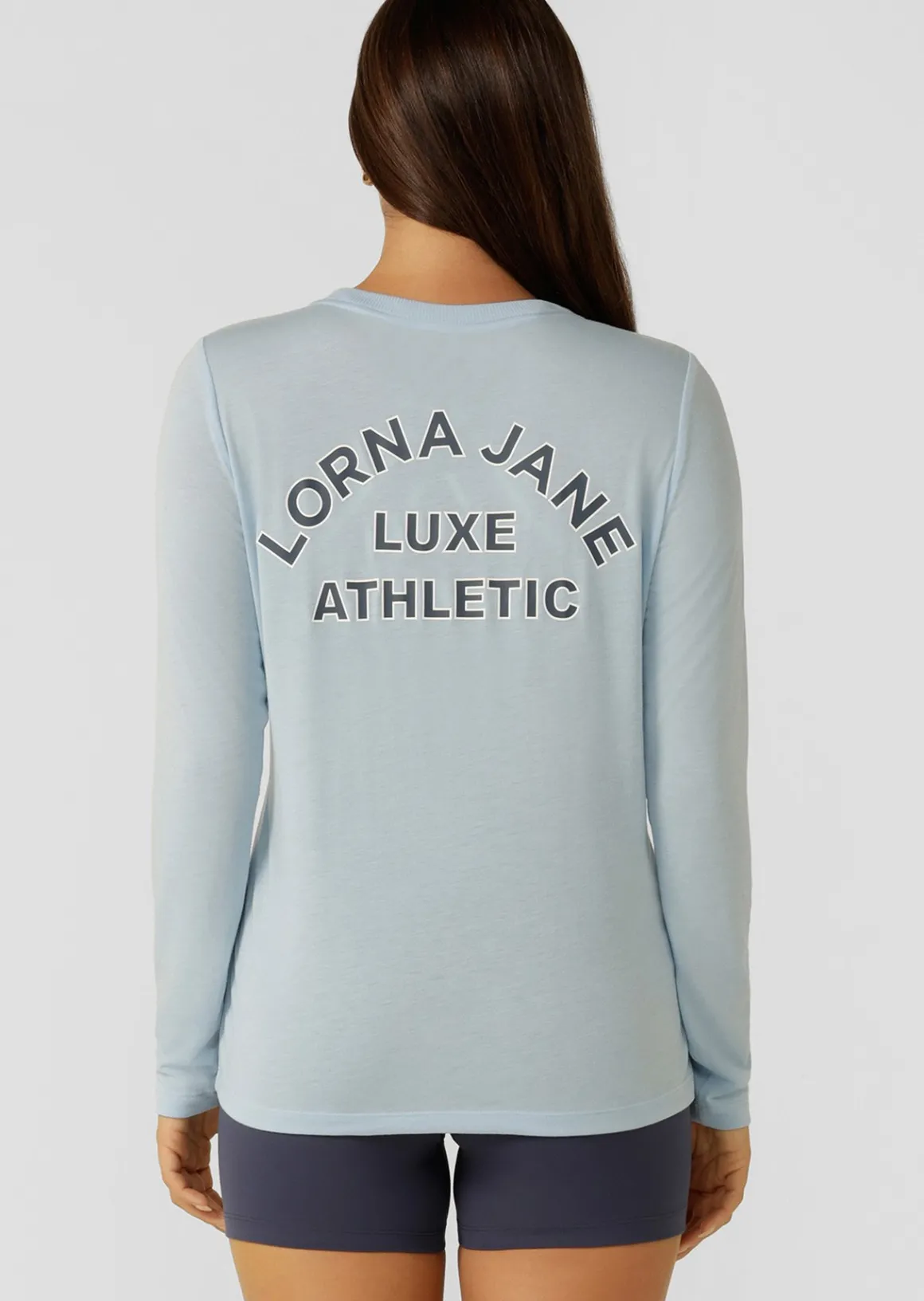 Lorna Jane Lotus Limited Edition Long Sleeve Top ToulouseBlue Sale