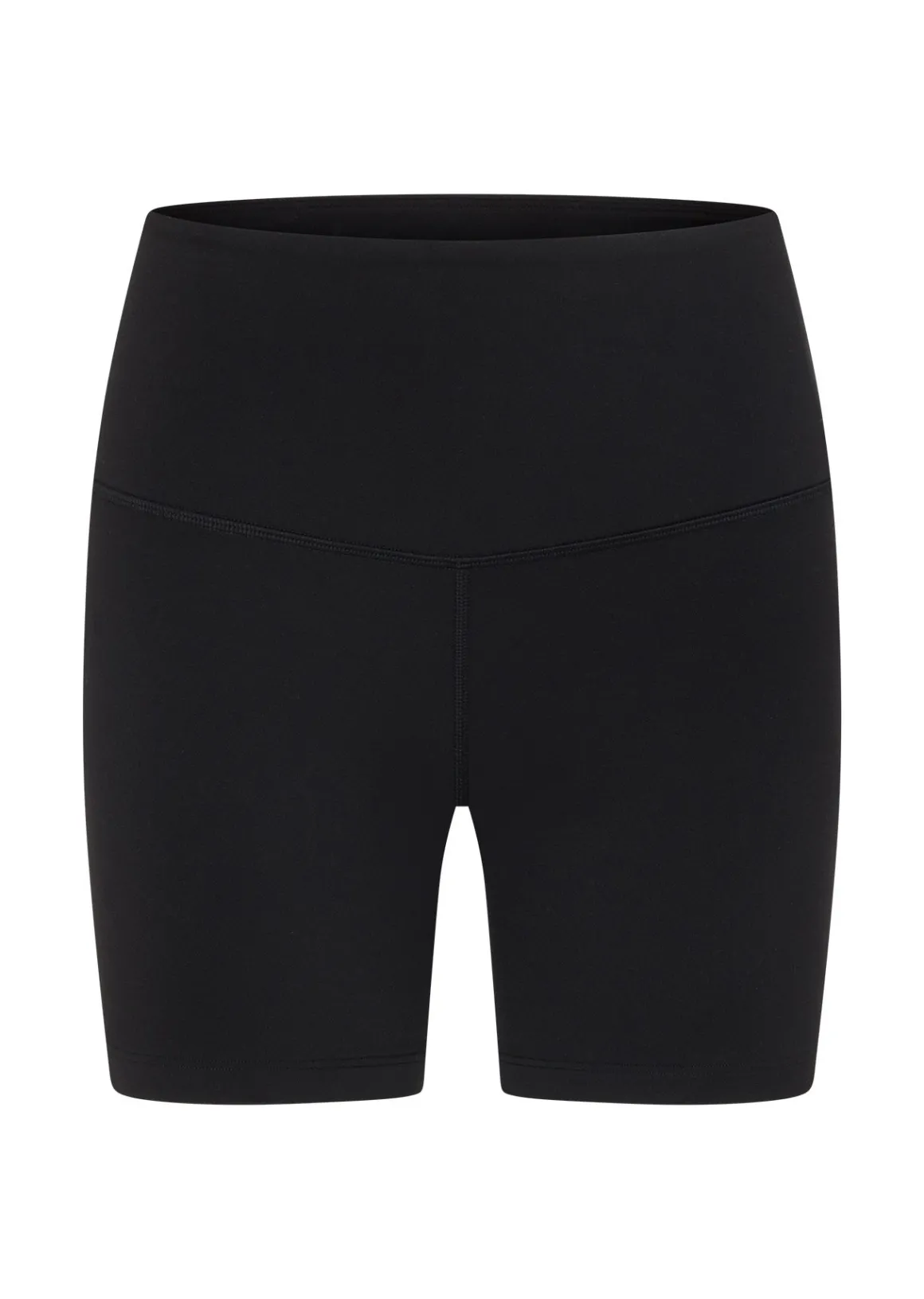 Lorna Jane Lotus Limited Edition No Chafe 12cm Bike Shorts Black Clearance