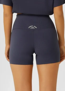 Lorna Jane Lotus Limited Edition No Chafe 12cm Bike Shorts AshBlue Outlet