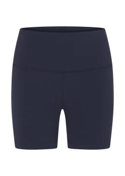 Lorna Jane Lotus Limited Edition No Chafe 12cm Bike Shorts AshBlue Outlet
