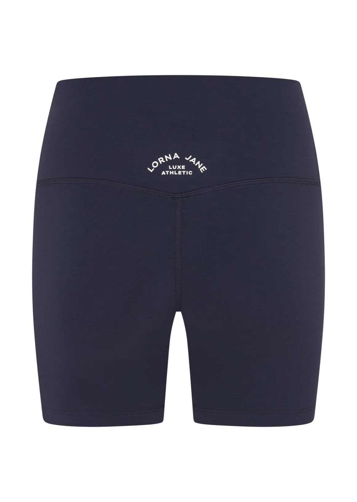 Lorna Jane Lotus Limited Edition No Chafe 12cm Bike Shorts AshBlue Outlet
