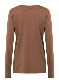 Lorna Jane Lotus Long Sleeve Top Clove Clearance