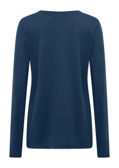 Lorna Jane Lotus Long Sleeve Top AcademyBlue