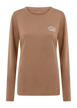 Lorna Jane Lotus Long Sleeve Top Cedar Sale