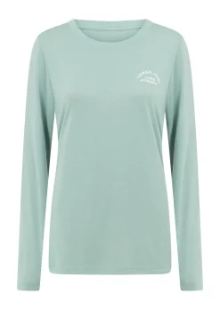 Lorna Jane Lotus Long Sleeve Top SeaMist Online