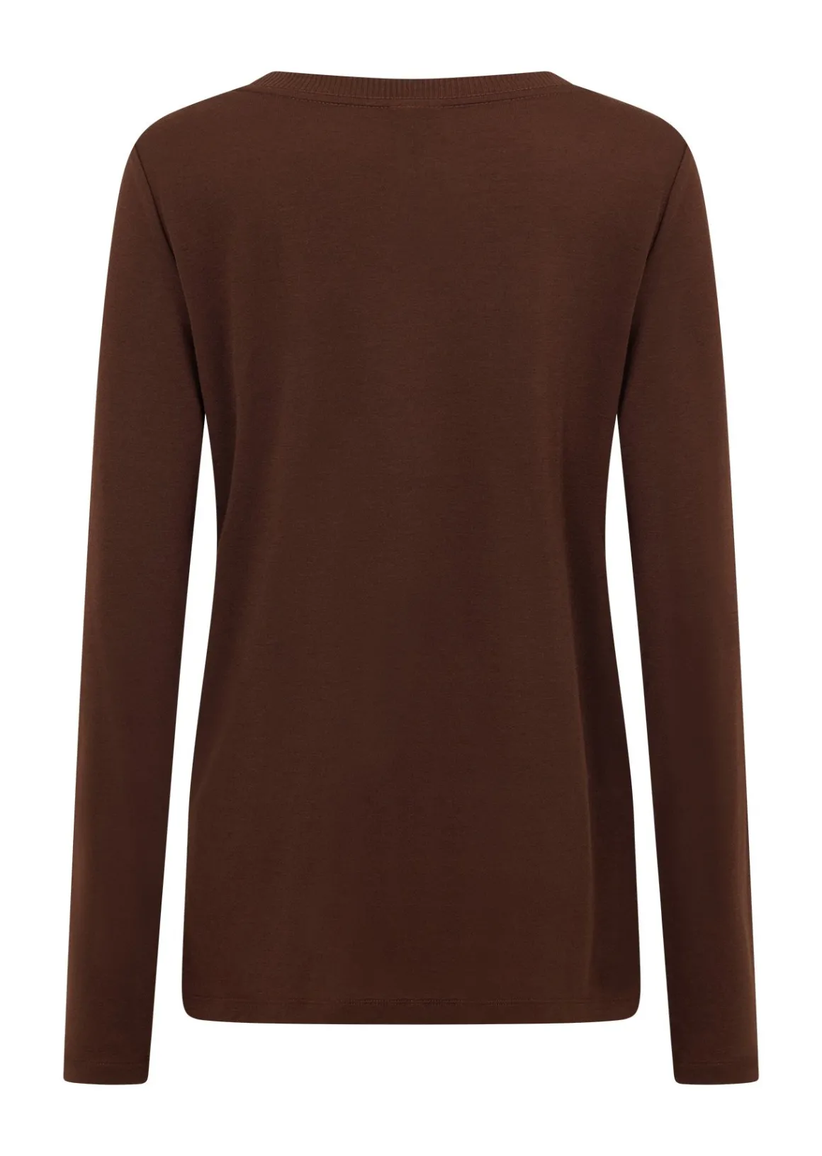 Lorna Jane Lotus Long Sleeve Top Espresso Hot