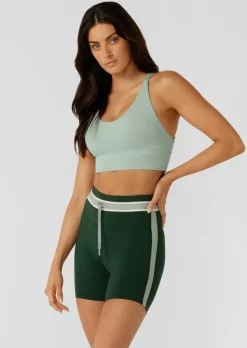 Lorna Jane Lotus Longline Sports Bra SeaMist Online