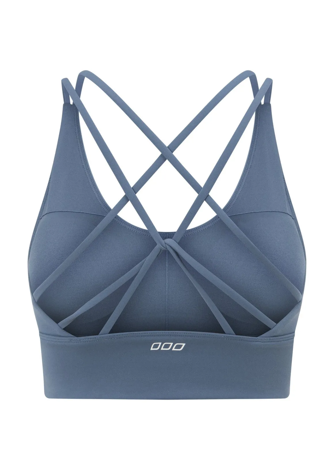 Lorna Jane Lotus Longline Sports Bra MoonlightBlue Clearance