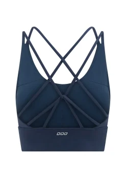 Lorna Jane Lotus Longline Sports Bra NightTimeBlue Sale