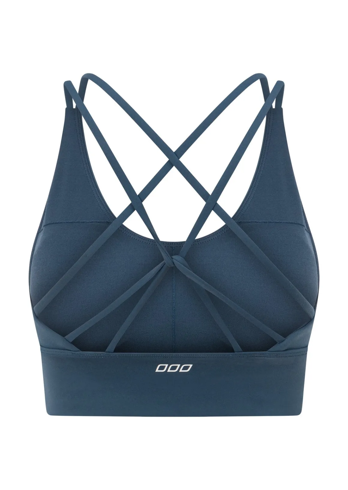 Lorna Jane Lotus Longline Sports Bra PaleIndigo