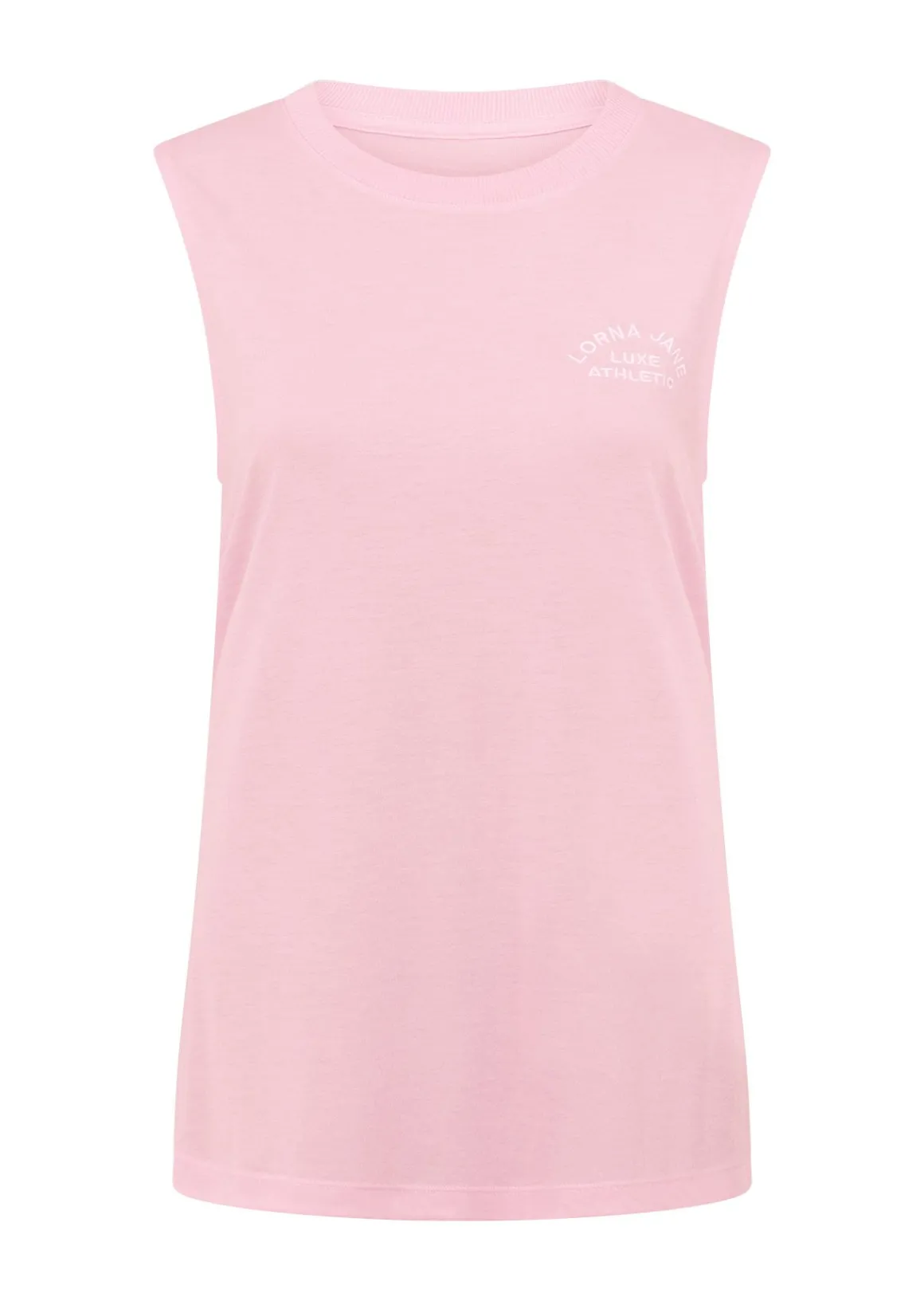 Lorna Jane Lotus Muscle Tank SweetPink Discount