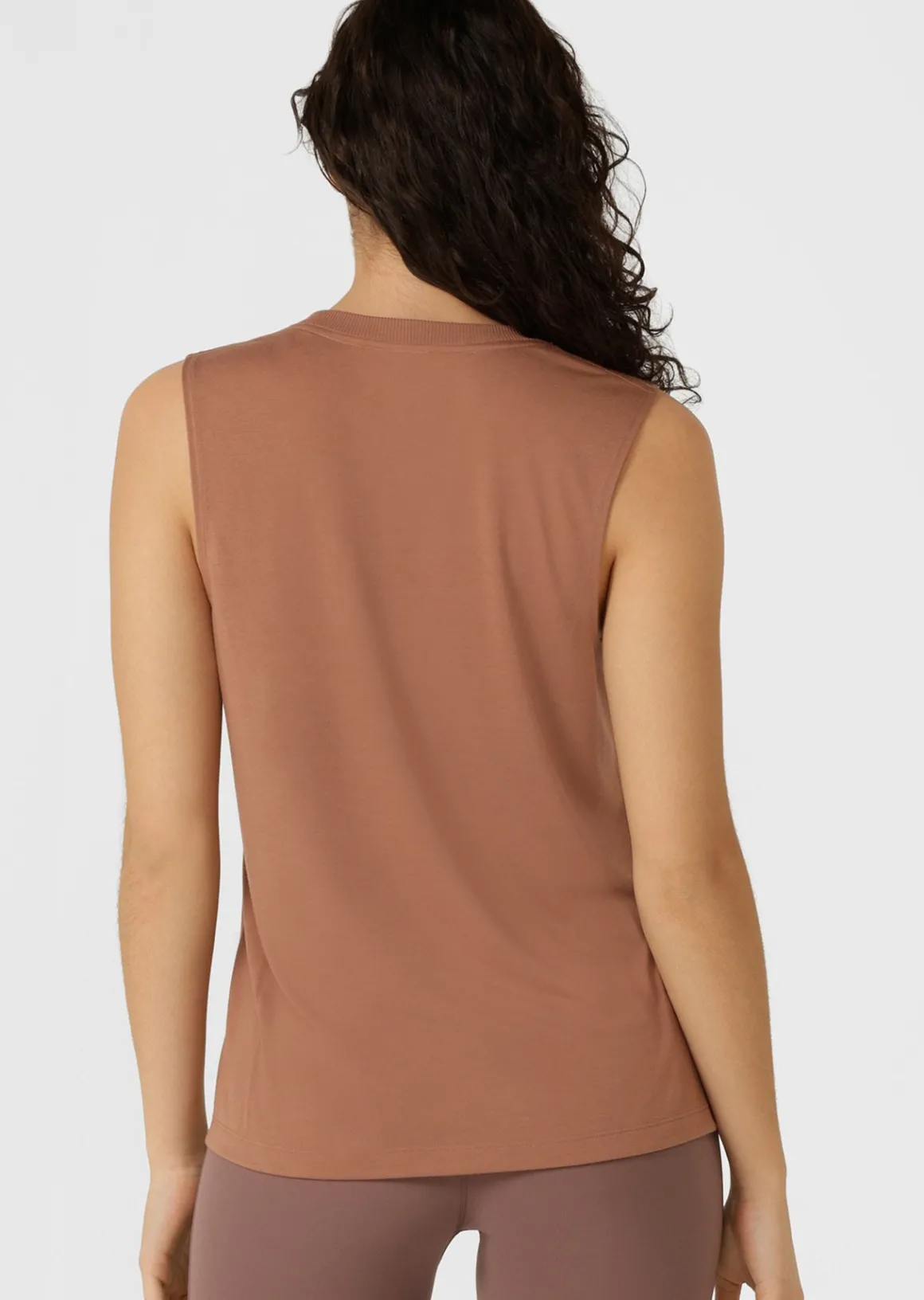 Lorna Jane Lotus Muscle Tank Clove Outlet