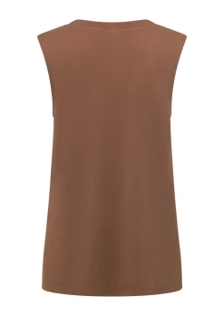 Lorna Jane Lotus Muscle Tank Clove Outlet