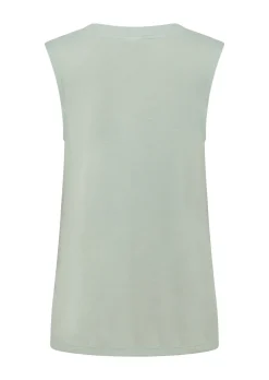 Lorna Jane Lotus Muscle Tank IcedMatcha