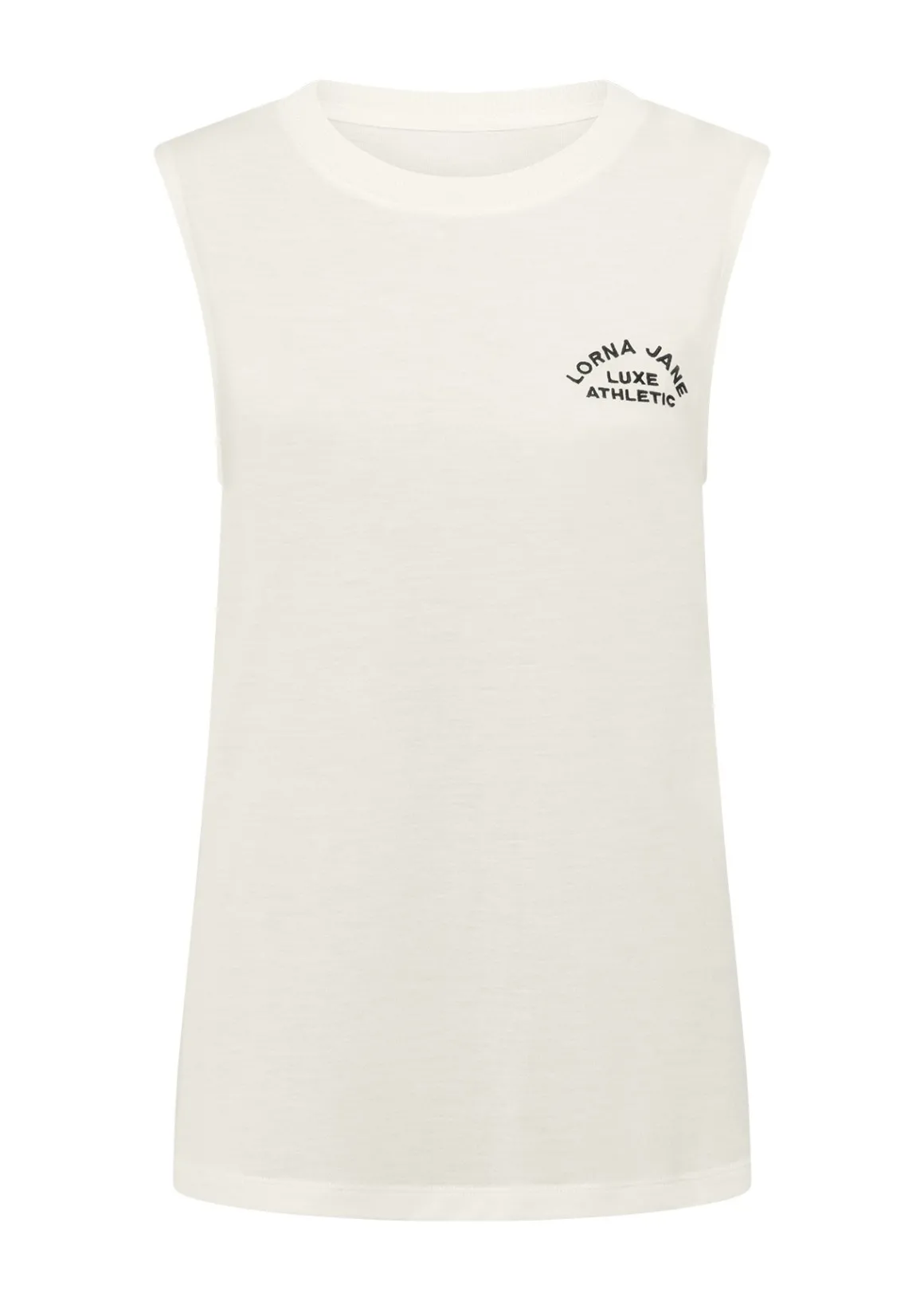 Lorna Jane Lotus Muscle Tank Cream Clearance