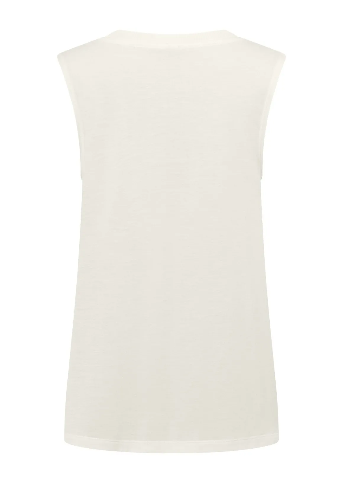Lorna Jane Lotus Muscle Tank Cream Clearance