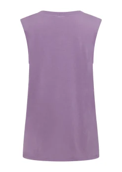 Lorna Jane Lotus Muscle Tank DustedViolet Online