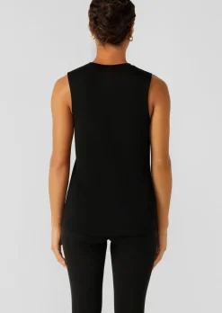 Lorna Jane Lotus Muscle Tank Black Clearance