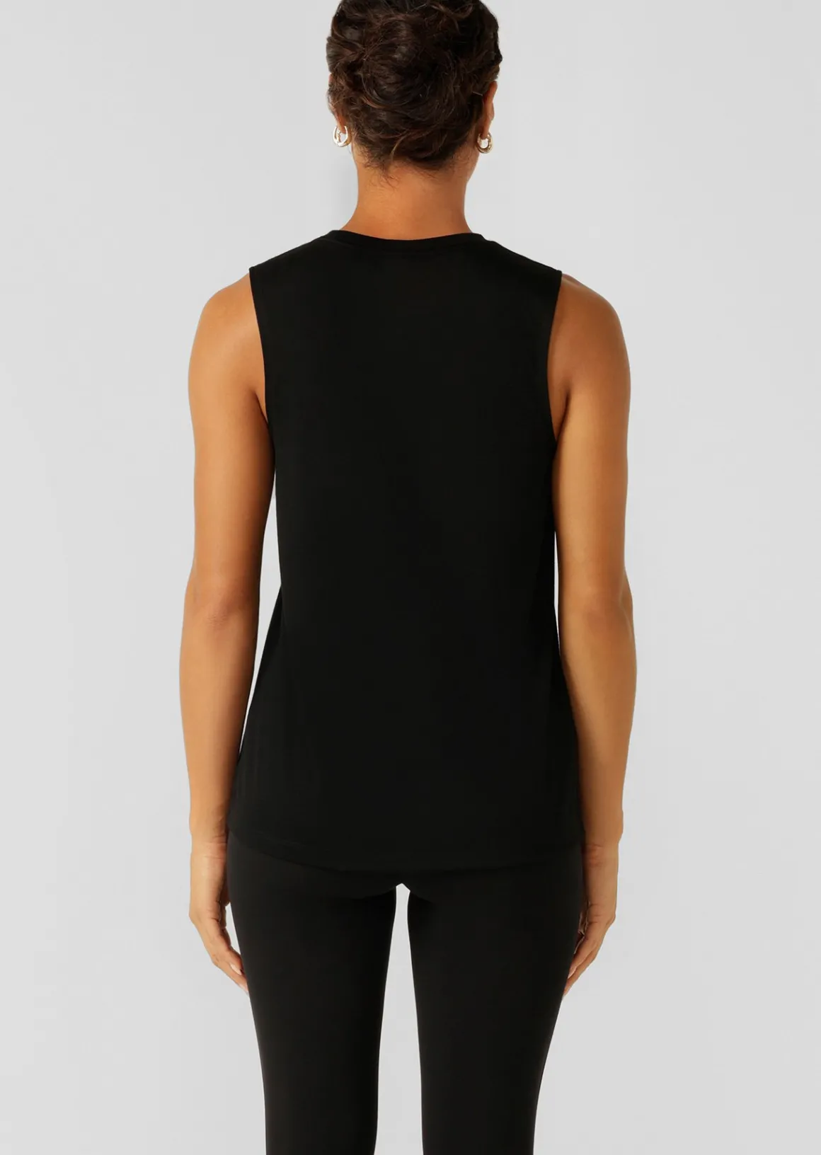Lorna Jane Lotus Muscle Tank Black Clearance
