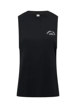 Lorna Jane Lotus Muscle Tank Black Clearance