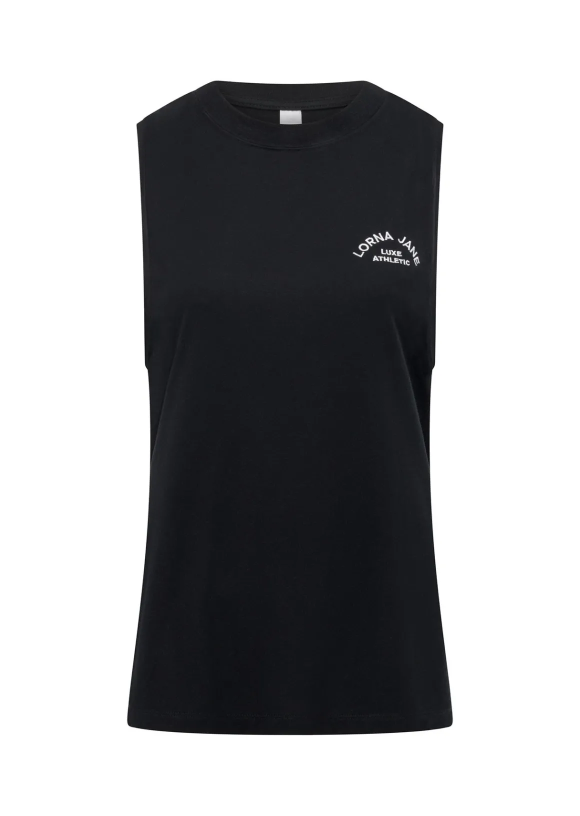 Lorna Jane Lotus Muscle Tank Black Clearance