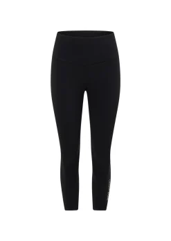 Lorna Jane Lotus No Chafe 7/8 Leggings Black Sale