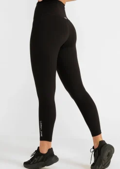 Lorna Jane Lotus No Chafe Ankle Biter Leggings Black Discount