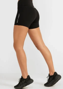 Lorna Jane Lotus No Chafe 12cm Bike Short Black