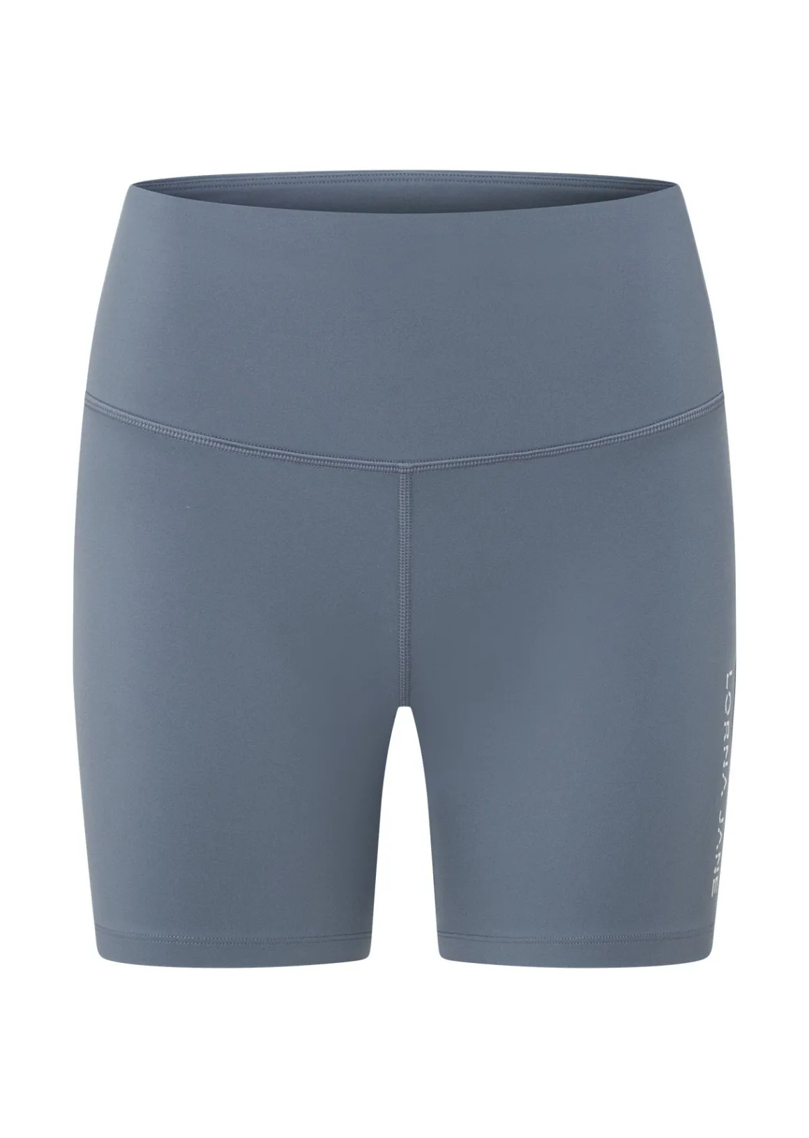 Lorna Jane Lotus No Chafe 16cm Bike Shorts PowderGrey Discount