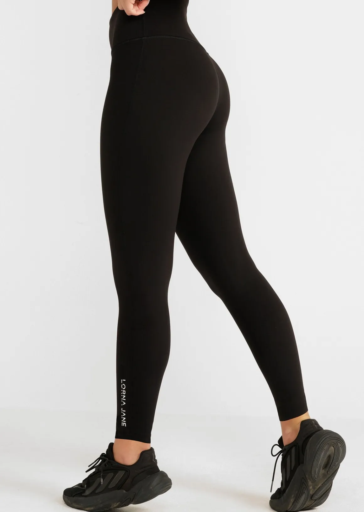 Lorna Jane Lotus No Chafe Full Length Leggings Black Online