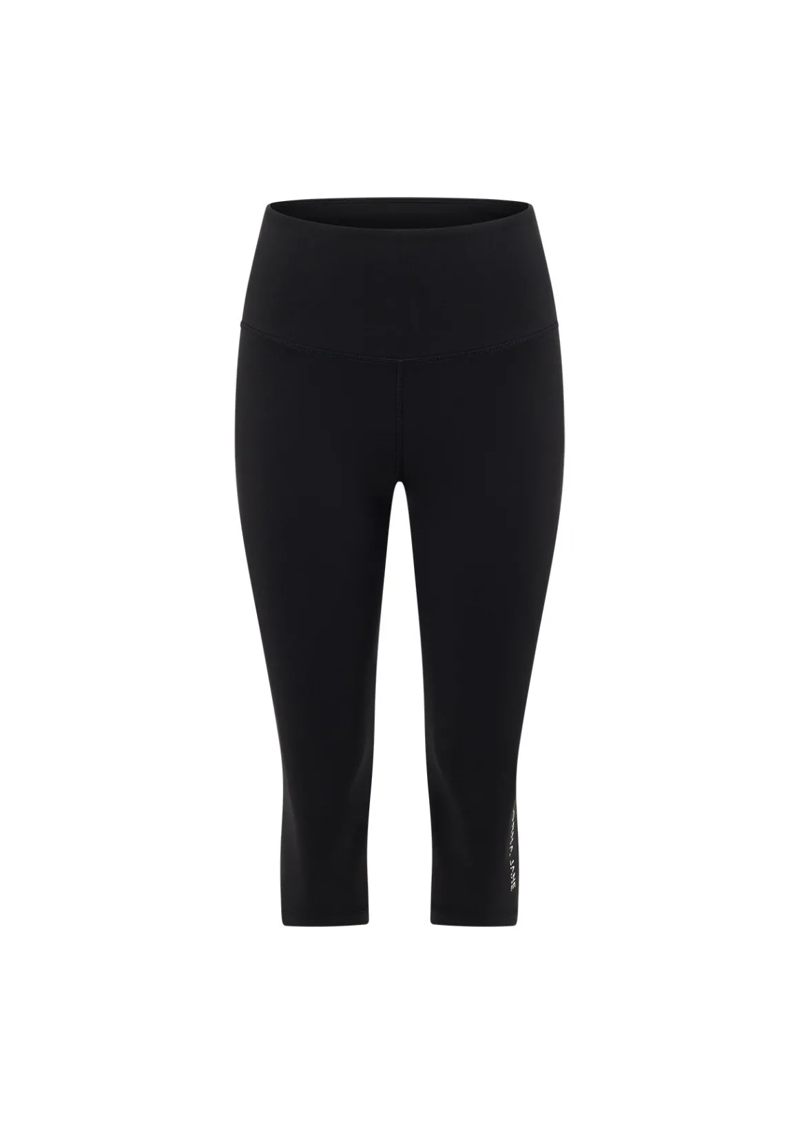 Lorna Jane Lotus No Chafe Phone Pocket 3/4 Leggings RecycledBlack Hot