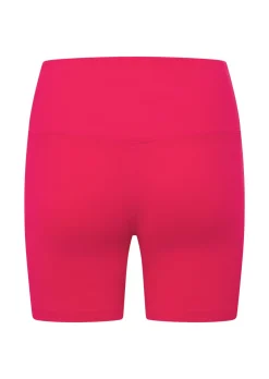 Lorna Jane Lotus No Chafe Phone Pocket 16cm Bike Shorts NeonRaspberry Outlet