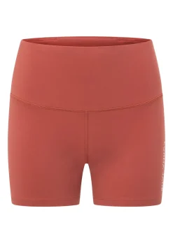 Lorna Jane Lotus No Chafe Phone Pocket 12cm Bike Shorts Earth Clearance