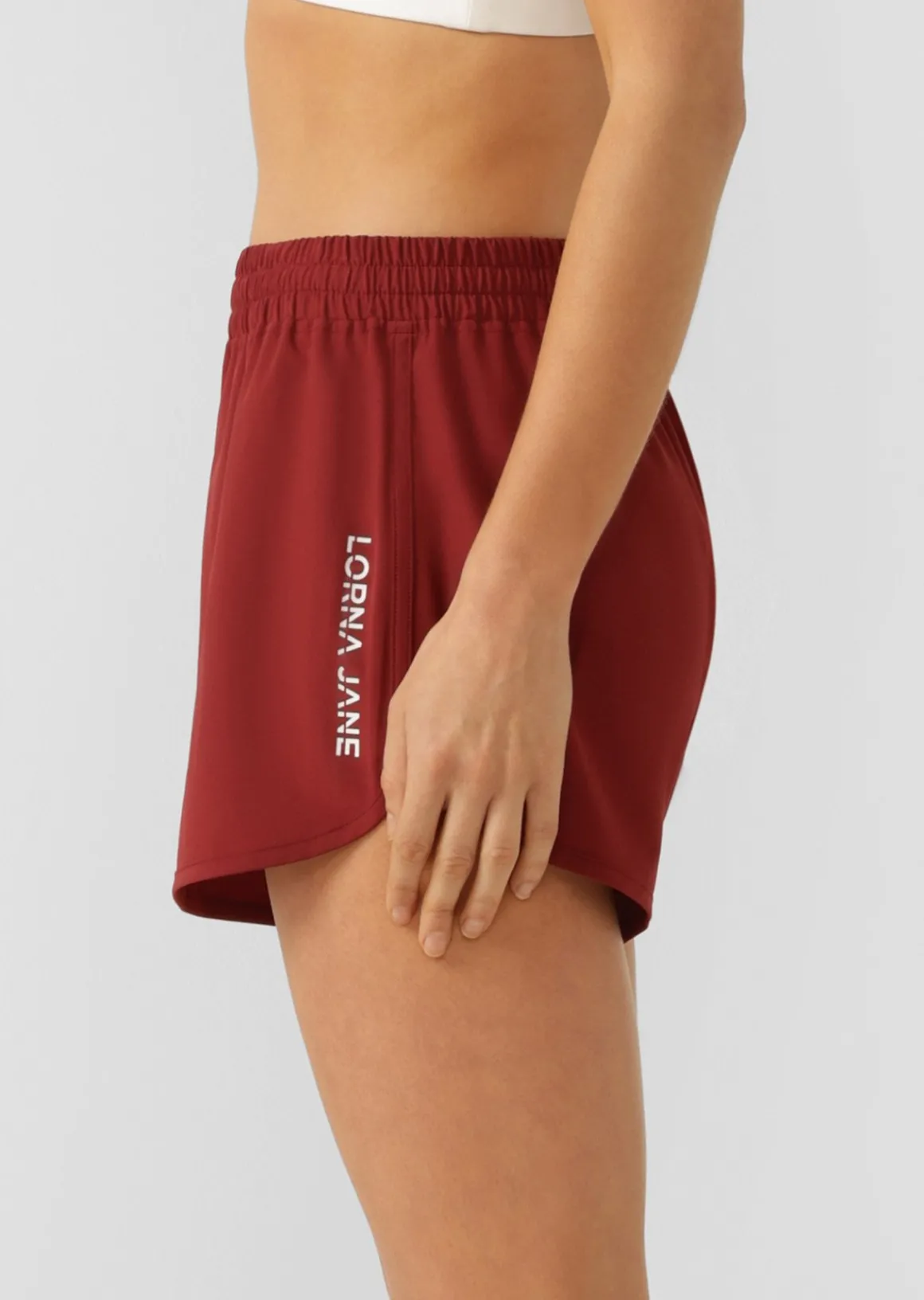 Lorna Jane Lotus Sport Short Sepia
