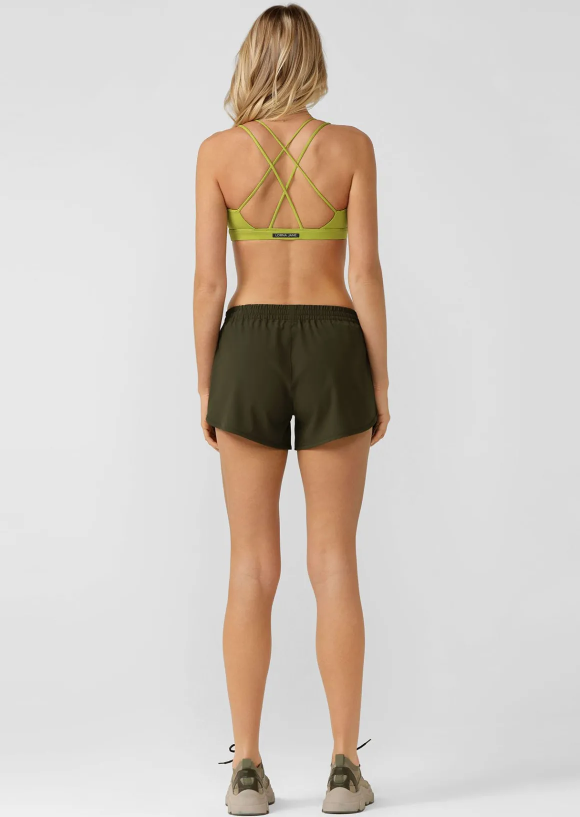 Lorna Jane Lotus Sport Short LuxuryGreen Clearance