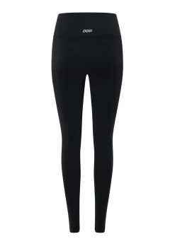 Lorna Jane Lotus Thermal No Chafe Full Length Leggings Black New