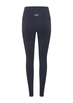 Lorna Jane Lotus Thermal No Chafe Full Length Leggings AshBlue New