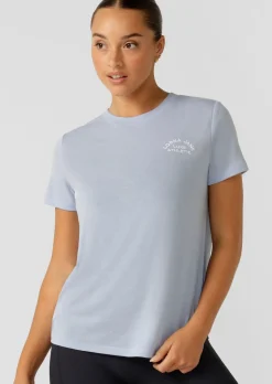 Lorna Jane Lotus T-Shirt LightMoontide Clearance