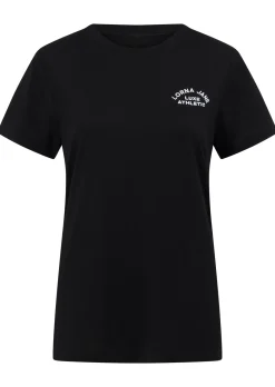 Lorna Jane Lotus T-Shirt Black Hot