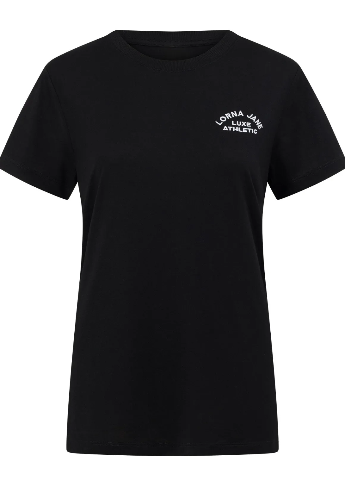 Lorna Jane Lotus T-Shirt Black Hot