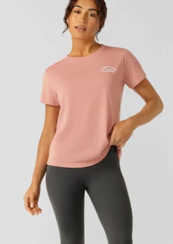 Lorna Jane Lotus T-Shirt AshRose New