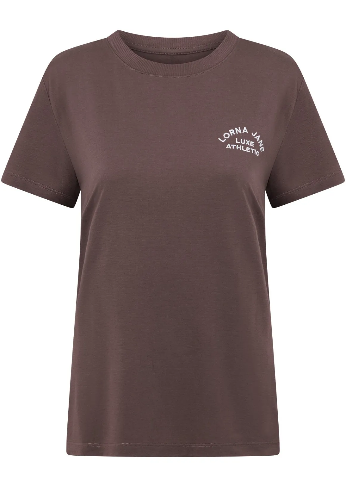 Lorna Jane Lotus T-Shirt Stone Outlet
